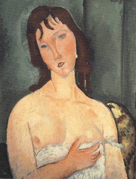 Portrait of a Young Woman (mk39), Amedeo Modigliani